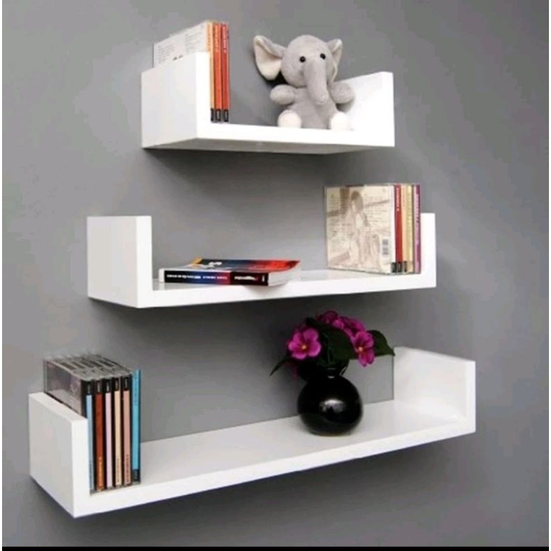 PRATELEIRAS EM FORMATO U PARA DECORAR SEUS AMBIENTES! DECORAÇÃO SIMPLES E FÁCIL DE MONTAR