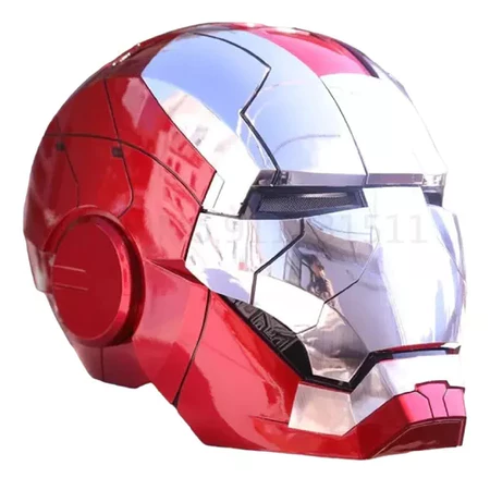 Capacete Homem De Ferro Eletrônico Brinquedo Iron Man C/ Voz