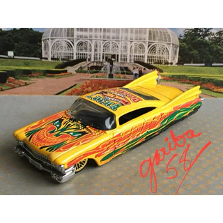 HOT WHEELS CUSTOM ‘59 CADILLAC “MUCHA LUCHA” 2003 RADICAL WRESTLERS RODAS GCLW GARIBA58