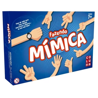 Jogo de Tabuleiro Fazendo Mímica Jogo de Adivinhação