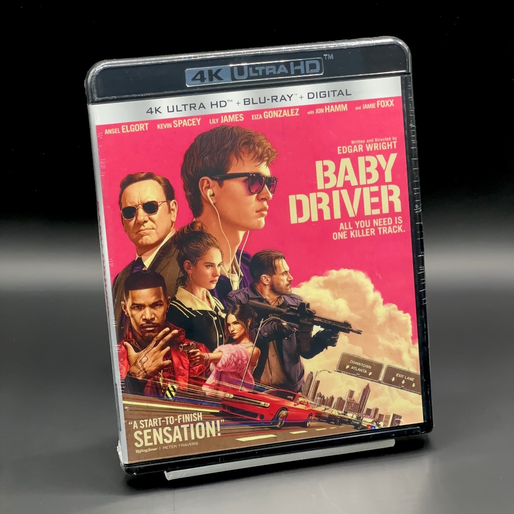 Baby Driver Em Ritmo De Fuga 4K UHD + Blu-ray Dublado/leg Original ...