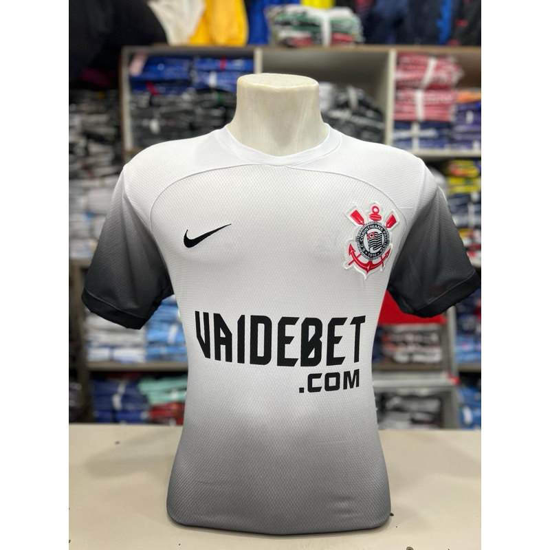 Camisa Corinthians Branca e Preta Lançamento 2024/2025 Novas