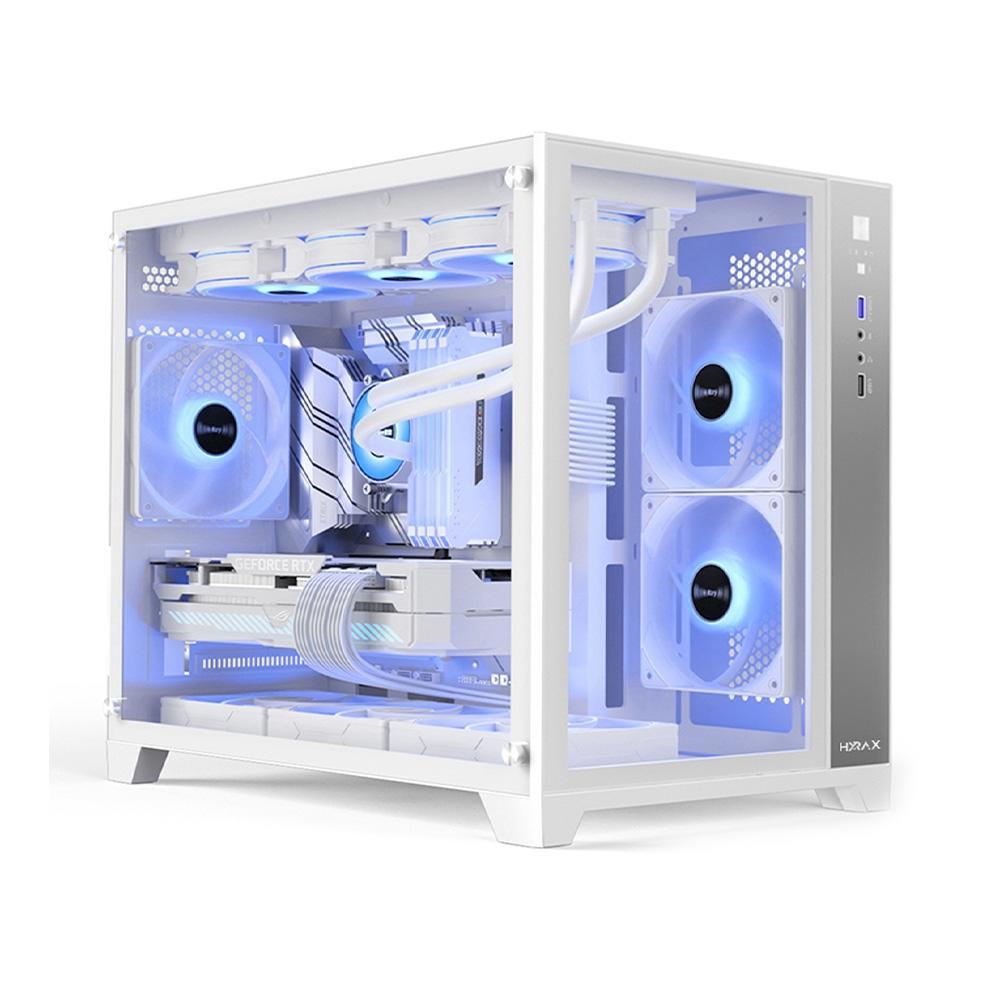 Gabinete Gamer Hyrax, Mini Tower, Micro ATX , Lateral e Frontal Em ...