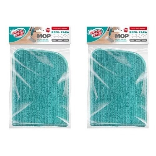 Kit 2 Refis Mop Spray e Mop Spray Fit