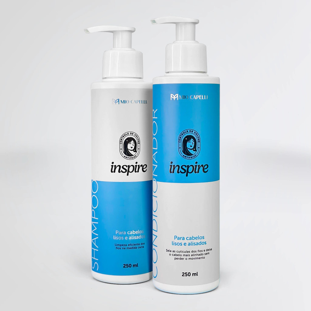 Kit Inspire Básico para Lisos (Shampoo + condicionador) | Mio Capelli®