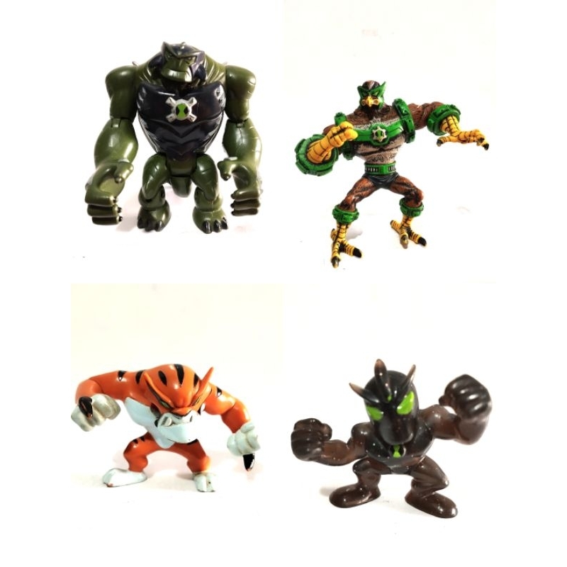 Bonecos Ben 10 Bandai e Playmates