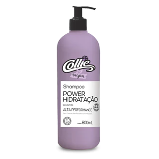 Shampoo para Cães e Pets Power Hidratação Collie Vegan 800ml