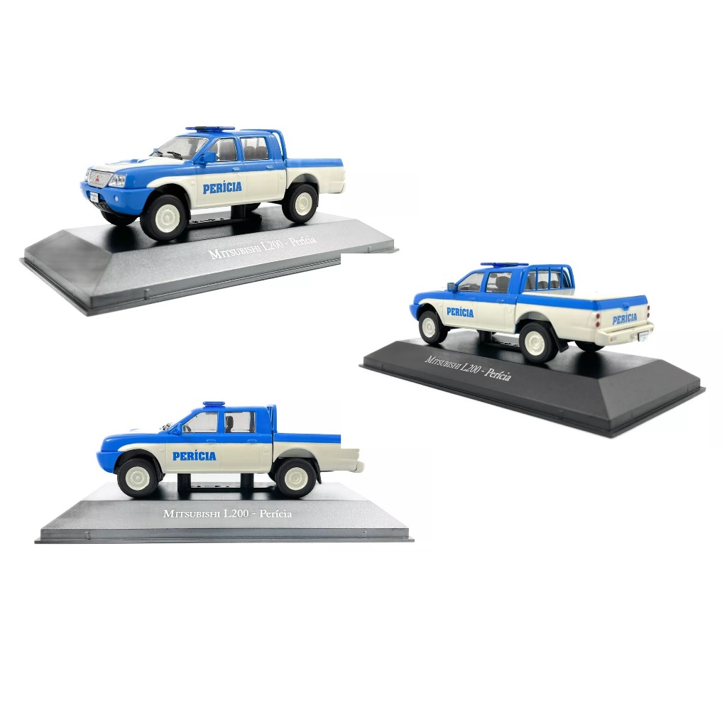 MINIATURA - ESCALA 1:43 - VEÍCULOS DE SERVIÇO DO BRASIL