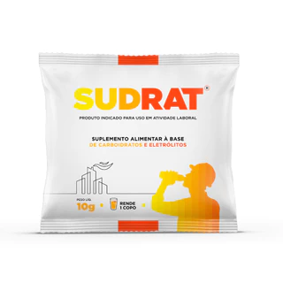 Repositor Hidroeletrolítico Isotônico Em Pó Sudrat 600 Sachês De 10g Cada (Repositor Energético)