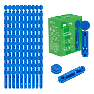 Agulhas Para Lancetador 28g 100un Esterilizadas P/ Diabetes