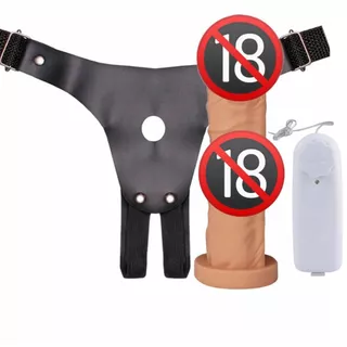 Kit Cinta Peniana + Pênis Vibrador Consolo Realístico Produtos Sex shop com Veias Salientes