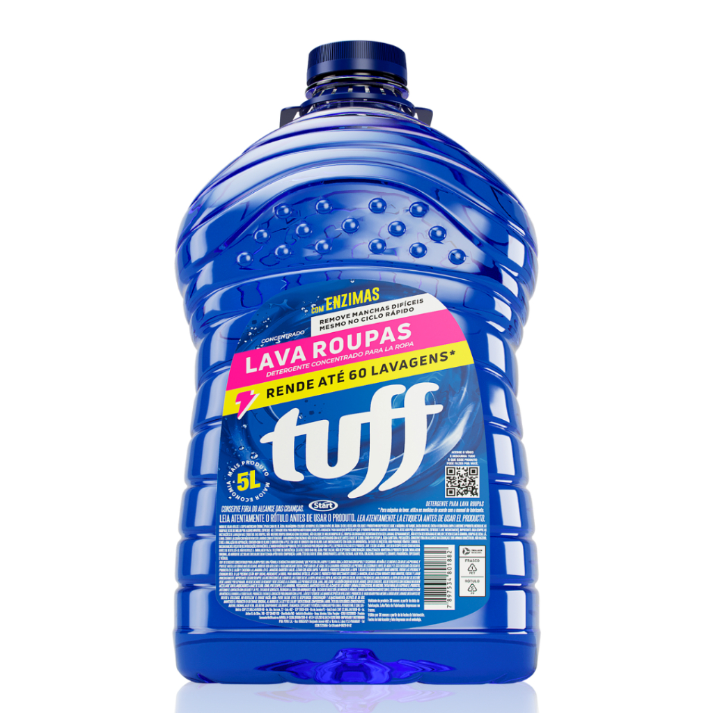 Sabão Lava Roupas Líquido Concentrado 5l Tuff | Shopee Brasil
