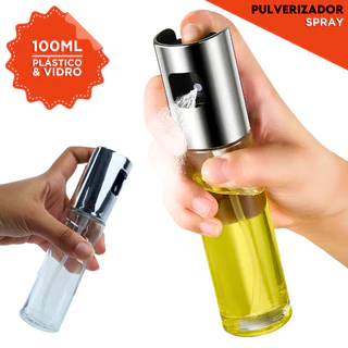 Borrifador Spray De Azeite E Vinagre 100 Ml - De Vidro - Mazzal