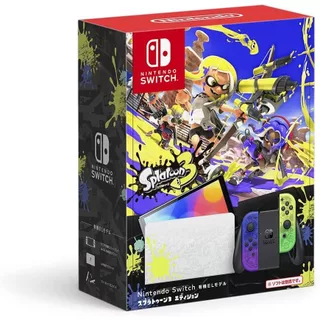 Nintendo Switch Oled modelo Splatoon 3 Desbloqueado