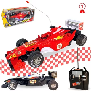 Carrinho De Controle Remoto Carro Corrida Tipo Formula 1 Deluxe Car