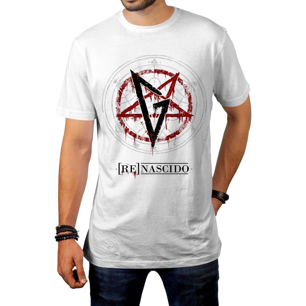Camiseta Banda Gloria Renascido Emo Rock Unissex Adulto Infantil