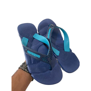Chinelo Sandália Masculino Havainas Power De Borracha Antiderrapante e Com Tiras Grossas
