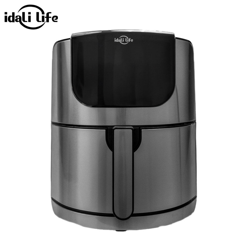 Fritadeira Elétrica Air Fryer 5L 1400w com Pausa Automática Antiaderente 110v~220v Idali Life