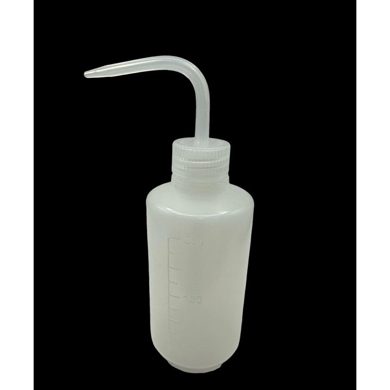 Pisseta Plastica Garrafa Frasco de Limpeza Higenização 250ML