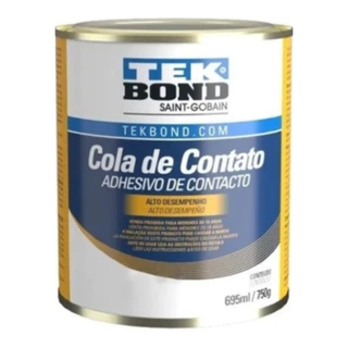 Cola De Contato Sapateiro Artesanato Marceneiro 750g Tekbond