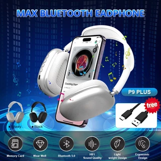 Fone de ouvido P9 Sem fio Bluetooth estéreo alta fidelidade super bass qualcomm chip hd mic