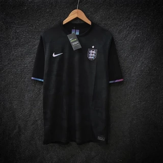 Camiseta de time Inglaterra Preta ,Vermelho 23/24