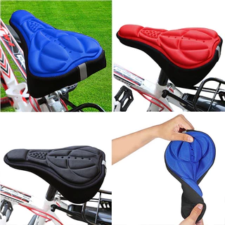 Capa Gel Banco Selim Almofada Forro Para Bicicleta Ajustavél 3D