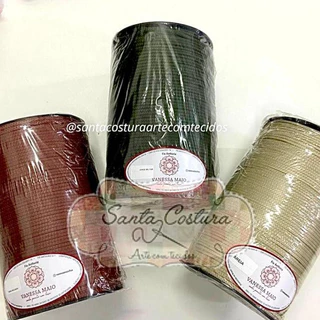 Fio Anthurio 5/1 Vanessa Maio - 100% poliéster / 5mm - 1kg - ideal para crochê criativo/bolsas/sousplat