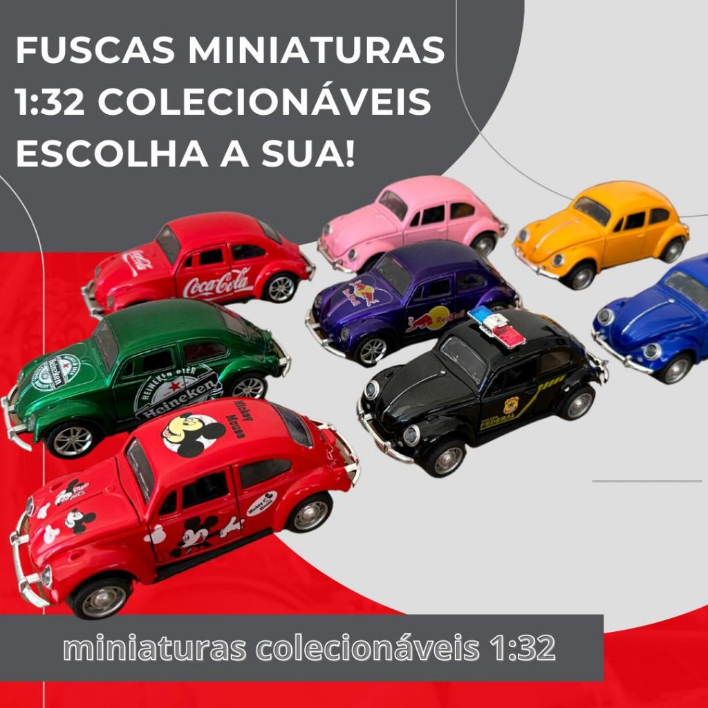 Carrinho De Ferro Fusca Fusquinha Abre Porta Capô Fricção Miniatura Coleçao  - O Mais Vendido! | Shopee Brasil