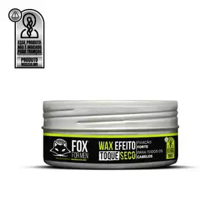 Pomada Modeladora Wax Efeito Fox Toque Seco 120g