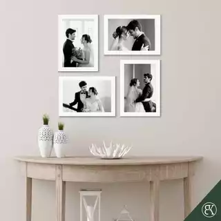 Quadro Fotografia Colorida ou Preta e Branca Com Borda - Quadro sem Moldura - Personalizado - Decoração Sala - Quarto - Presente