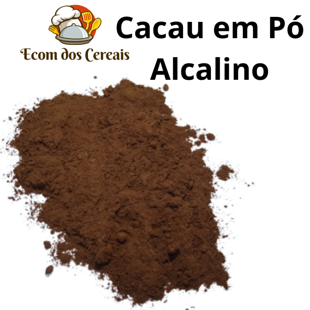Cacau Em Pó Alcalino 100% Puro 1 Kg