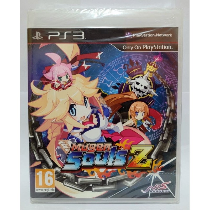 (未使用･未開封品)Mugen Souls (PS3) Mugen Souls Z, NOVO LACRADO jogo original para ps3 mídia física
