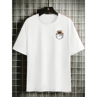 Camisa Camiseta Masculina Basica Dia a Dia Básica Blusa Streetwear 100% algodão DogBolso