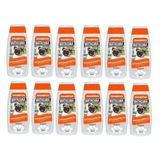Kit 12 Shampoo Antisseborreico Matacura Para Cães 200ml