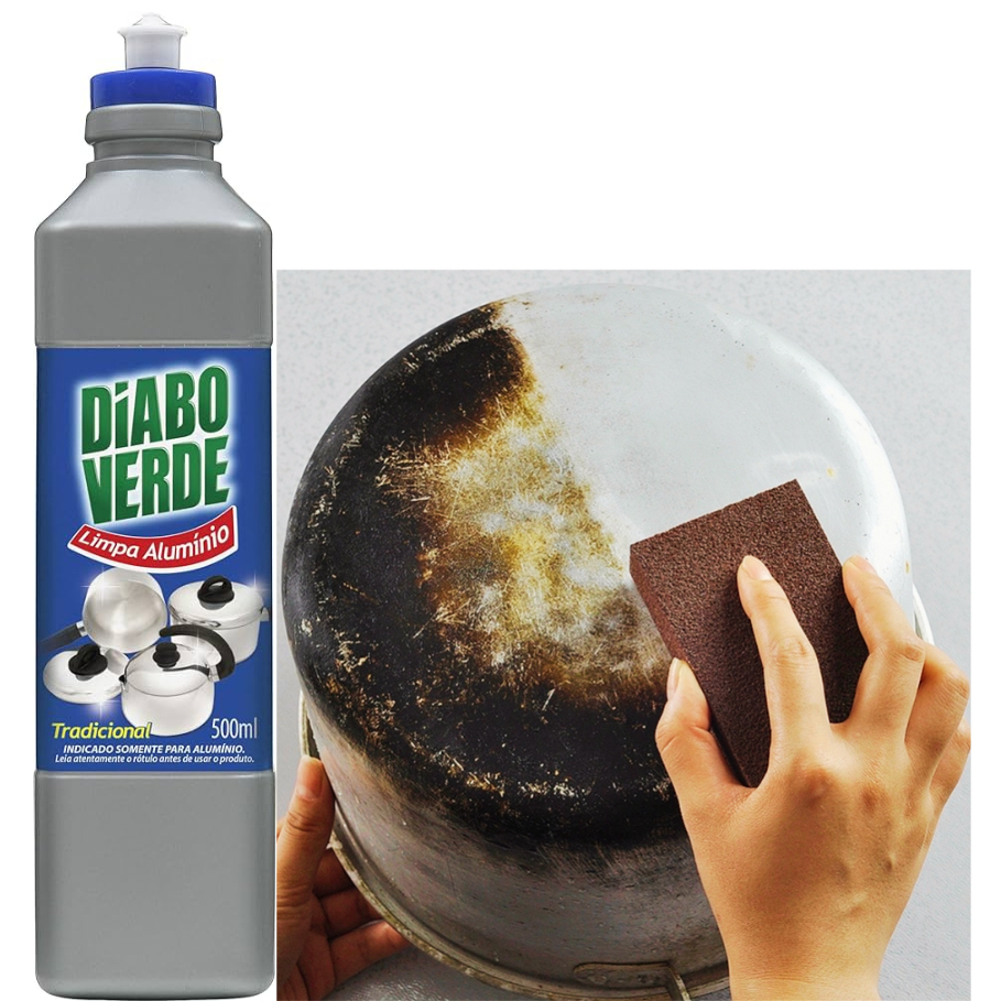 Limpa alumínio Diabo verde 500 ml