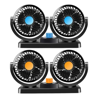 Ventilador portátil Duplo Para Carro V12 e V24