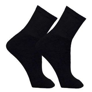 Meias 12 Pares Cano Alto Preta