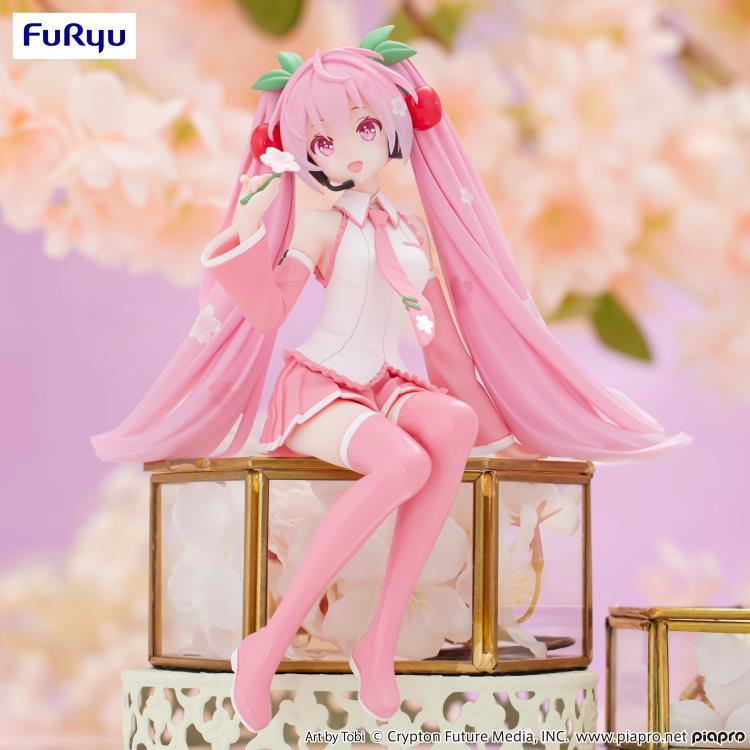 大人も着やすいシンプルファッション Miku Hatsune Vocaloid (Sakura Stopper Noodle Ver.) 2024 Miku 初音ミク
