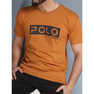 Camiseta Masculina Polo Estampada