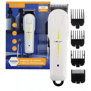 Máquina cortador cabelo barbeador sem fio profissional bivolt
