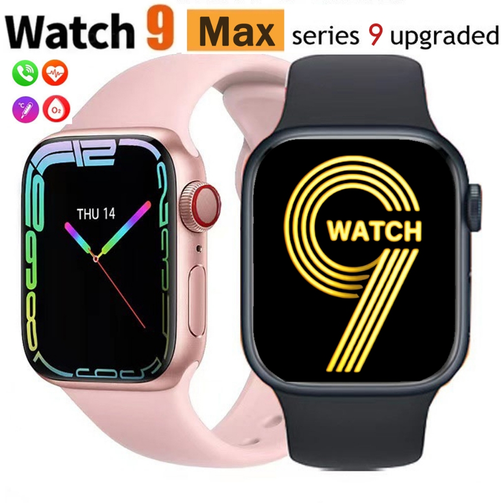 Original Novo 2024 smartwatch 9 max inteligente 1.86 inches Série 9 Bluetooth Call