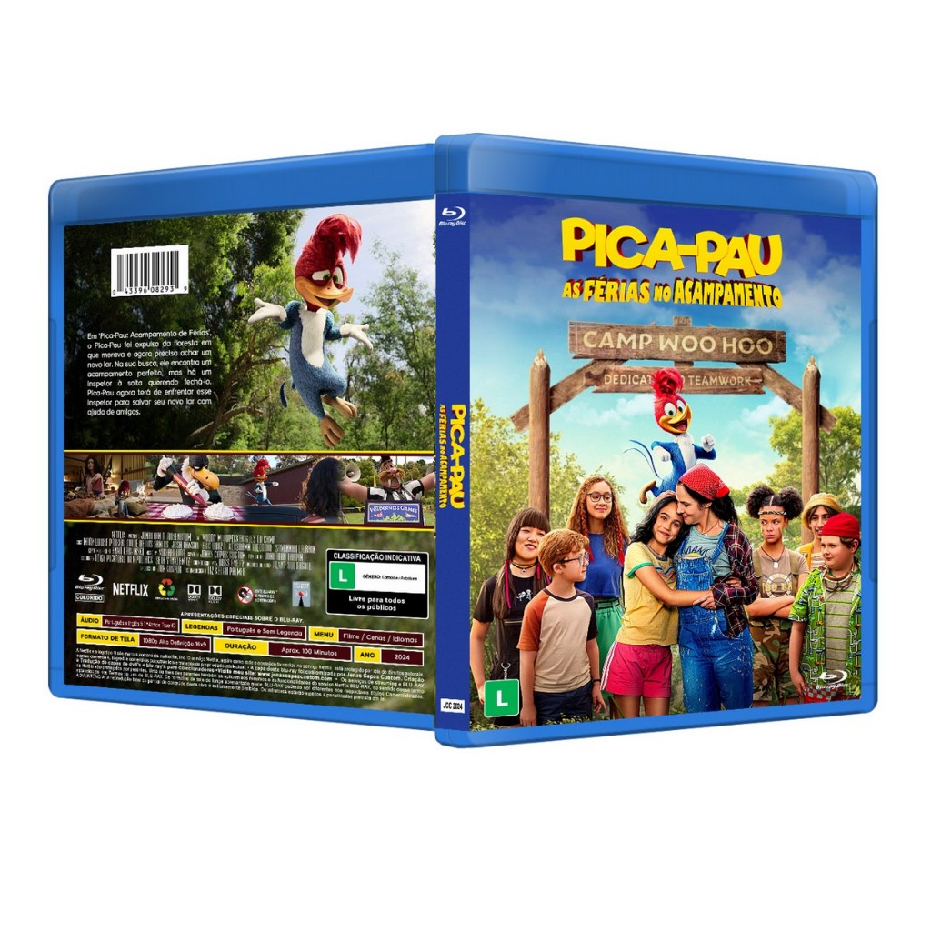 Blu-ray: Pica Pau - As Férias No Acampamento DUB/LEG [PERSONALIZADO] |  Shopee Brasil