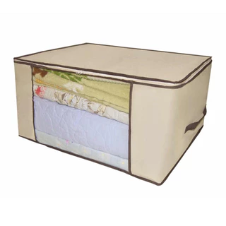 Caixa Saco Organizador Edredom Coberta Casaco Toalha Guarda Roupa Closet Armário Com Tampa Ecológico Anti-Poeira Umidade Insetos Multiuso