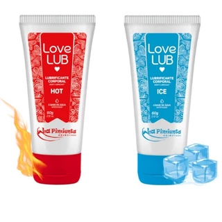 Lubrificante Intimo Love Lub Gel Esquenta Esfria Sex Shop (Hot e Ice) em Oferta na Shopee