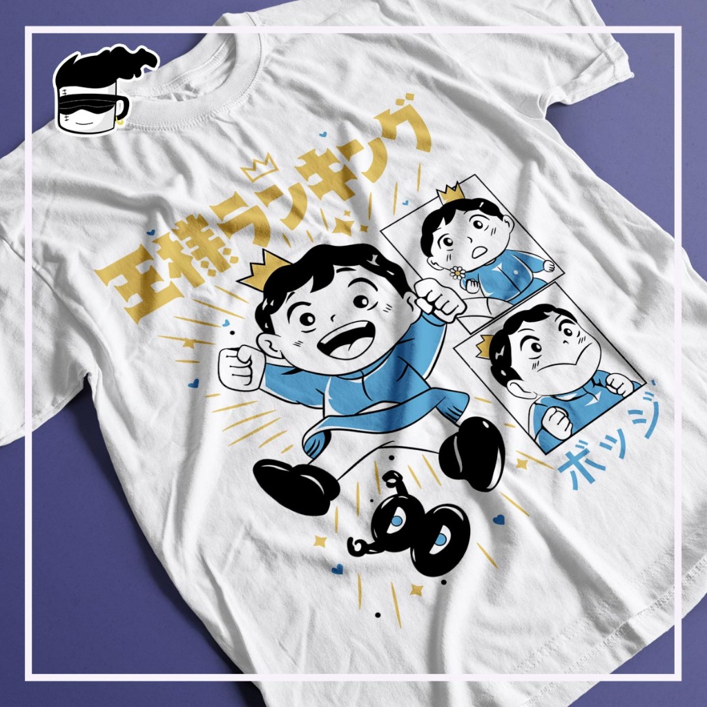 Camiseta Ranking of Kings Unissex Anime Ousama Ranking Rei Bojji ...