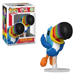 FUNKO POP AD ICONS FROOT LOOPS - TOUCAN SAM 195 NOVO ORIGINAL