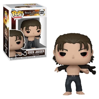 FUNKO POP ANIMATION ATTACK ON TITAN - EREN JAEGER 1321 NOVO ORIGINAL em Oferta na Shopee