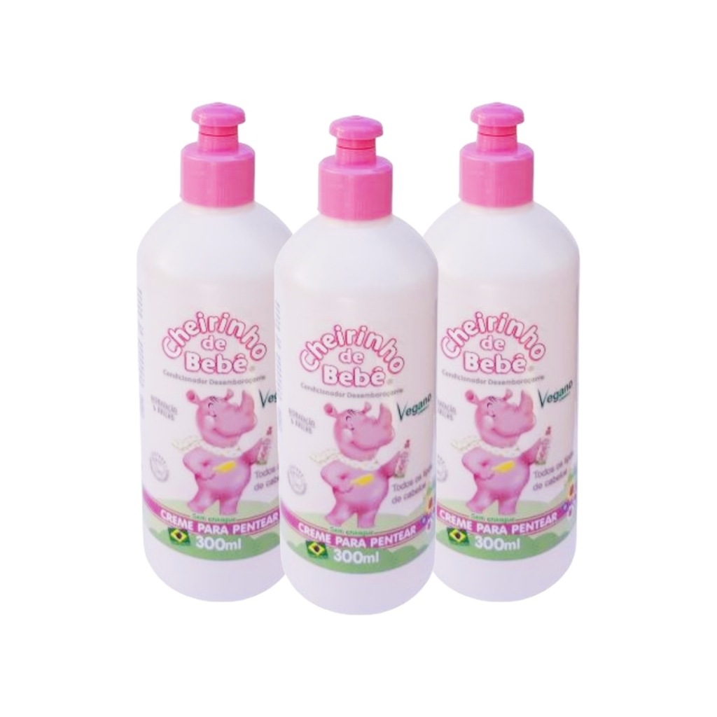 CREME PARA PENTEAR CHEIRINHO DE BEBÊ 300ML