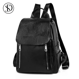 Mochila Bolsa Feminina GRANDE Escolar Trabalho Viagem Couro Sintéticos 1432